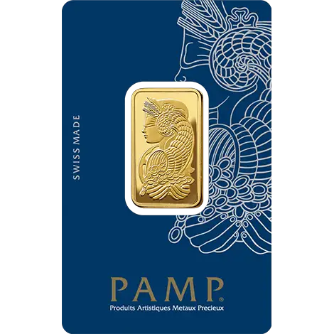 20g Gold Bar : PAMP Fortuna