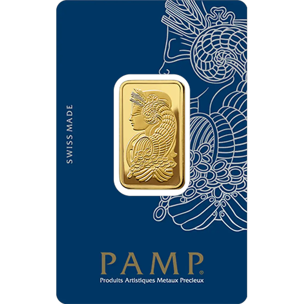 20g Gold Bar : PAMP Fortuna