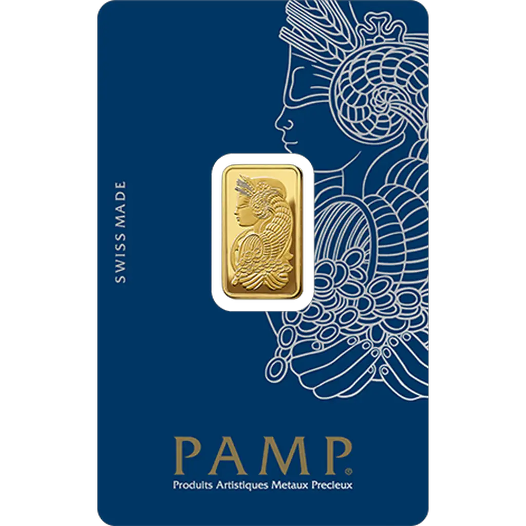 5g Gold Bar : PAMP Fortuna
