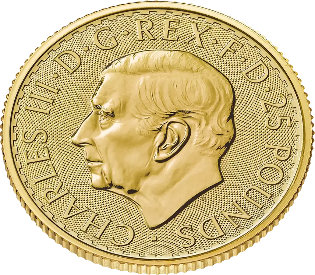 1/4 oz Britannia Charles III gold coin | 2026
