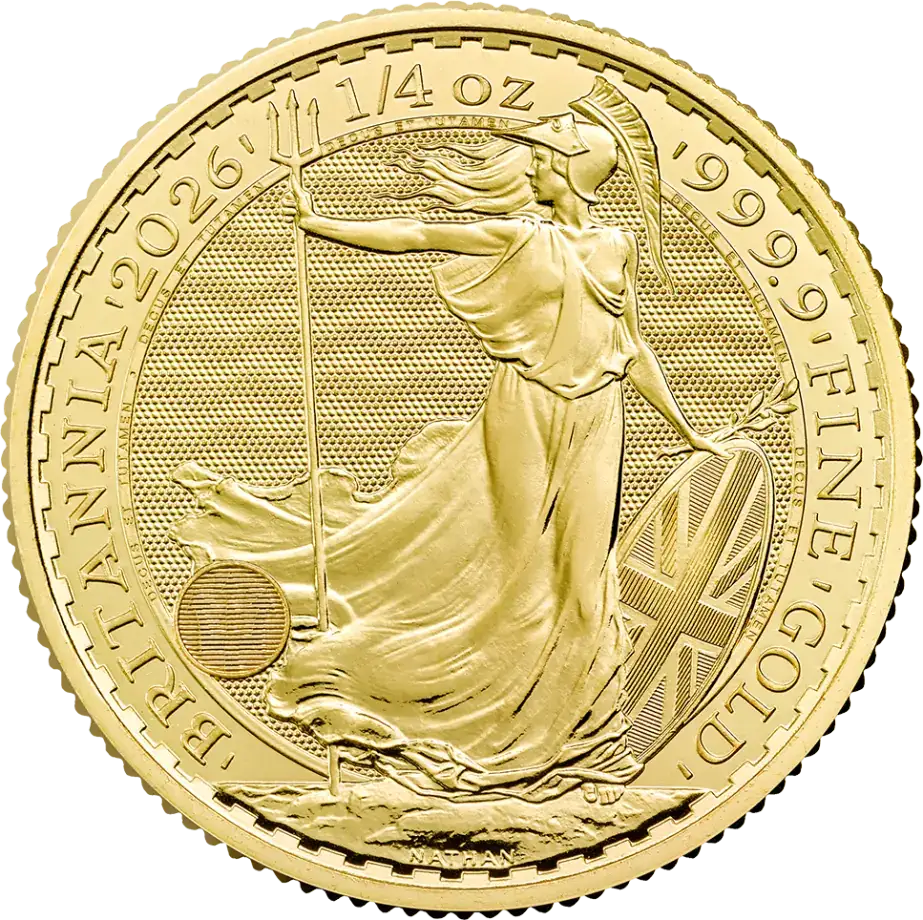 1/4 oz Britannia Charles III gold coin | 2026