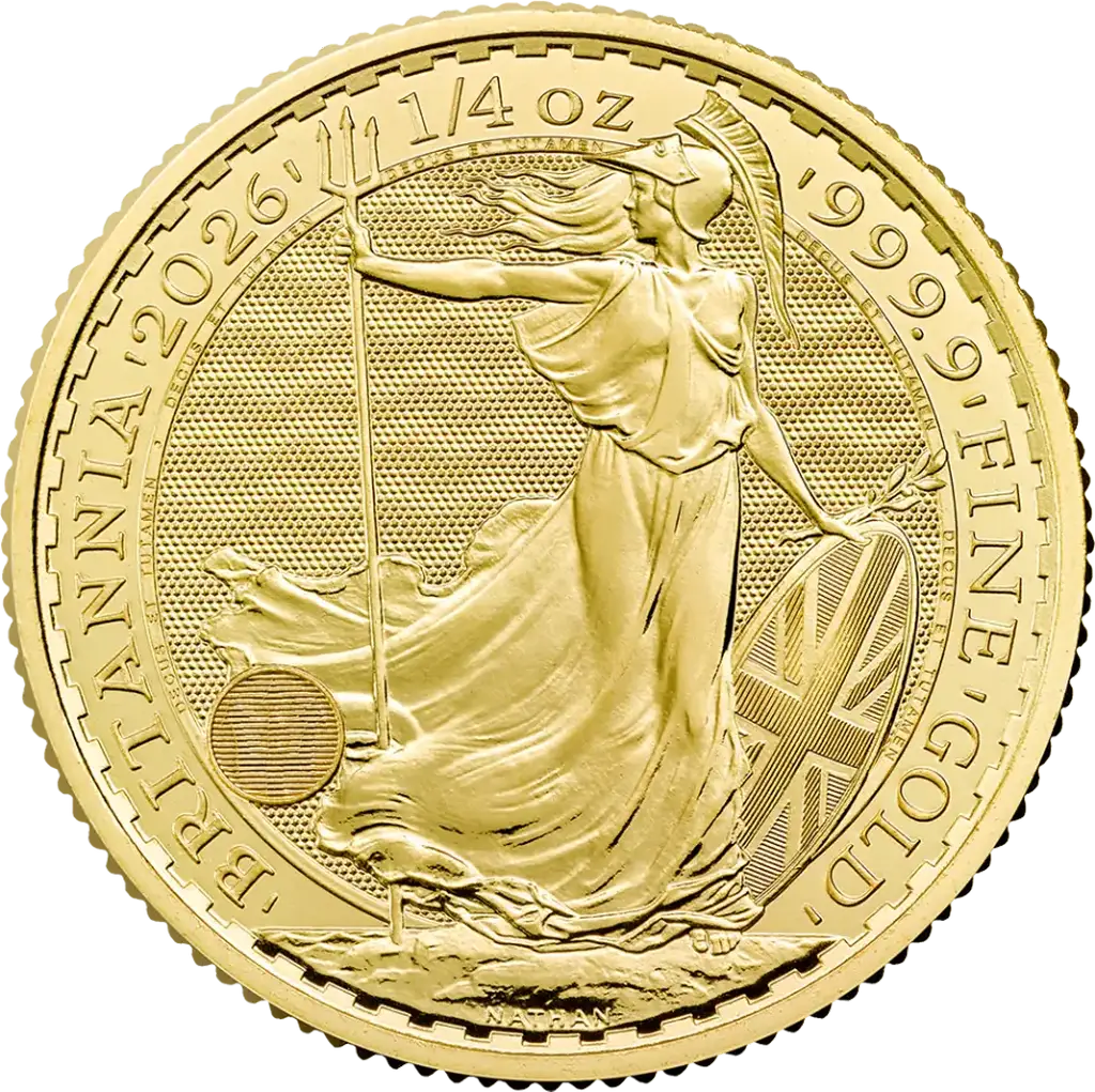 1/4 oz Britannia Charles III gold coin | 2026