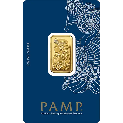 10g Gold Bar : PAMP Fortuna