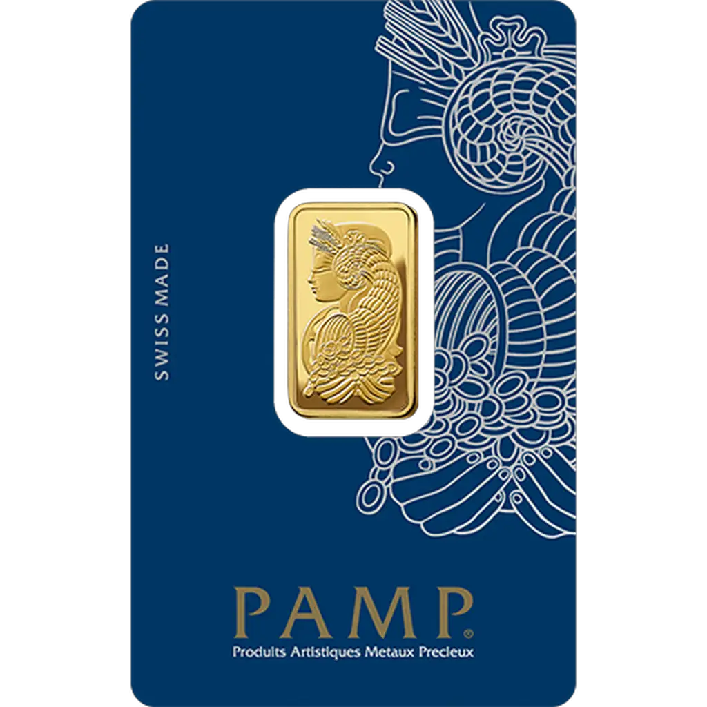 10g Gold Bar : PAMP Fortuna